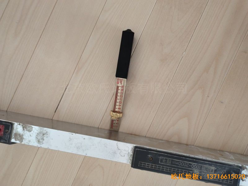 杭州26號地商務(wù)金融運動木地板施工案例