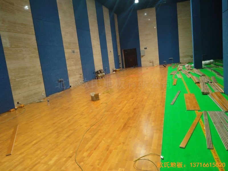 內(nèi)蒙古赤峰中國稅務(wù)總局職工活動中心運動木地板施工案例