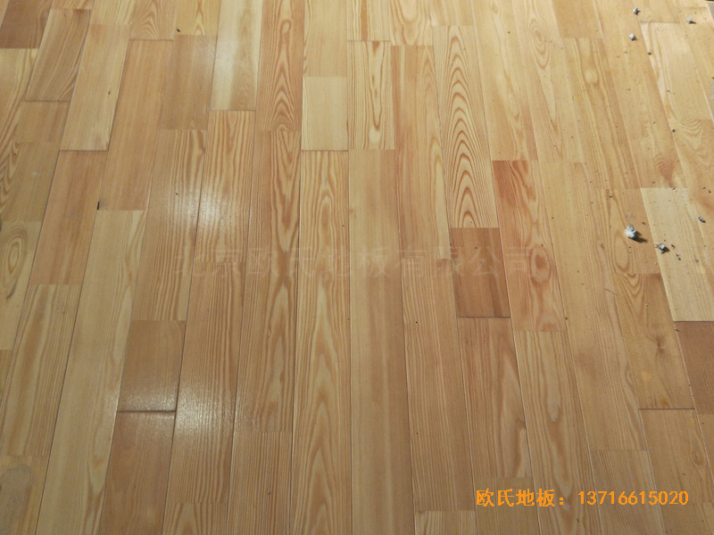 徐州匯鄰灣舞臺運(yùn)動地板安裝案例4