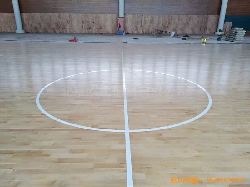 深圳南山區(qū)體育文化公園體育地板鋪裝案例4