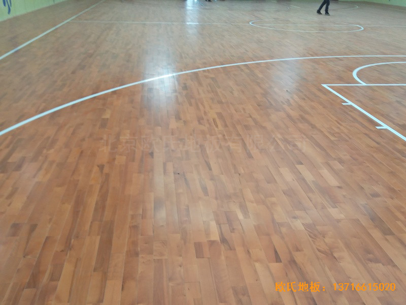 陽煤集團三礦球館運動地板鋪設(shè)案例1