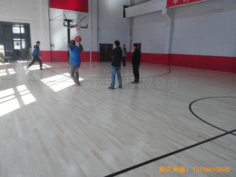 吉林琿春躍動體育中心體育地板安裝案例5