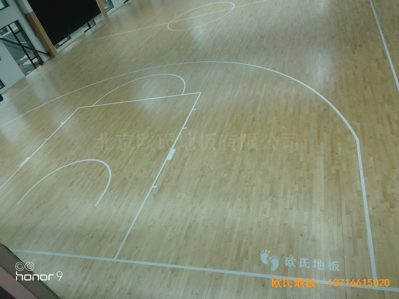 上海江楊南路485號攻守道場運動地板安裝案例0