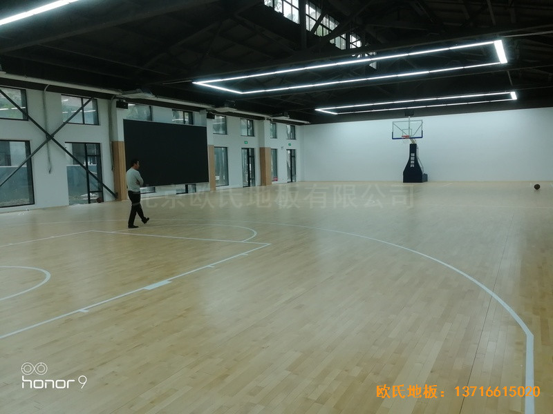 上海江楊南路485號攻守道場運動地板安裝案例5