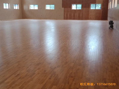 廣西南寧雅貴綜合訓(xùn)練館體育地板安裝案例