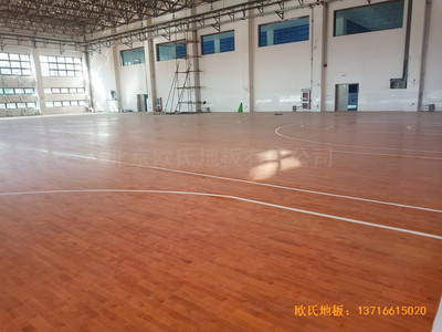 內(nèi)蒙全民健身活動(dòng)中心體育木地板鋪設(shè)案例