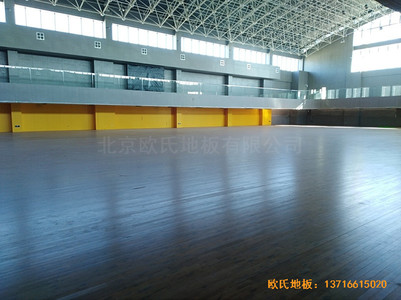 北大附屬益田實驗學(xué)校體育館運動地板安裝案例