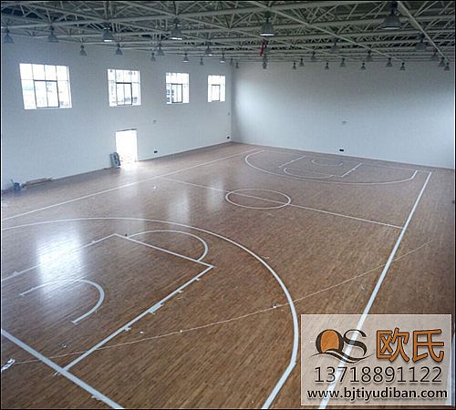 歐氏運(yùn)動(dòng)地板的安裝工藝