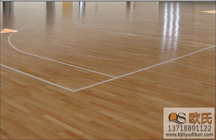 楓樺木籃球地板，時尚而簡約！