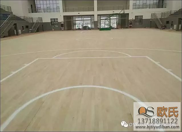 青海省黃南州體育館運(yùn)動(dòng)木地板案例