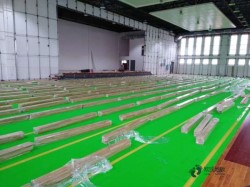 楓樺木體育木地板安裝公司