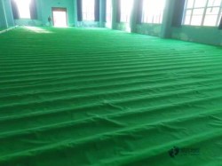 小學(xué)俄勒岡松舞臺地板施工流程