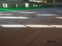 俄勒岡松舞臺(tái)體育運(yùn)動(dòng)木地板施工流程