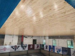 學(xué)校籃球場(chǎng)地地板生產(chǎn)工藝